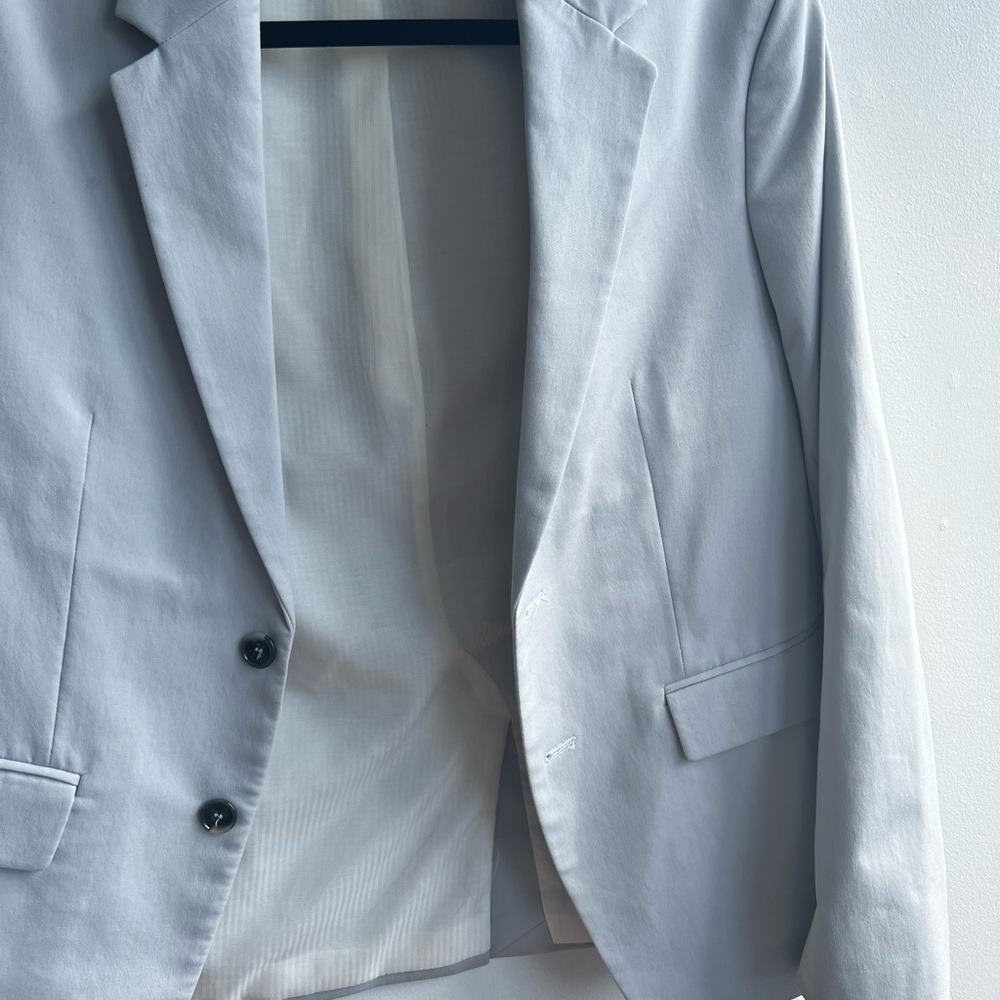 Zara light blue blazer
